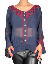 Blusa Broderie