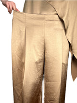 Set Blusa Y Pantalón Satinado