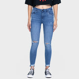 Jeans Prana Grunge Mid Blue