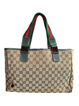 Cartera GG Canvas Web Sherry Line