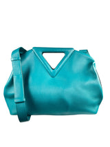 Bolso Cuero Turquesa