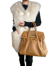 Bolso Camel Cuero