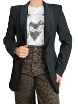 Blazer Solapa Satinada