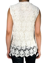 Blusa Guipur Aplicaciones