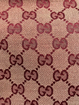 Bandolera Monogram Burdeo