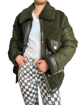 Chaqueta Bolsillos Ecocuero