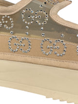 Sandalias GG Crystal Mesh