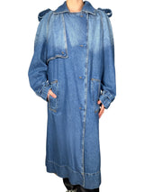 Abrigo oversize con solapas