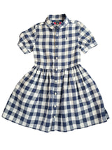 Vestido Cuadros Lino NIÑA