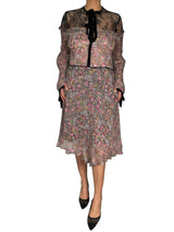 Vestido Encaje Seda
