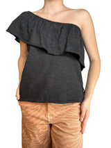 Top Tejido Asimétrico