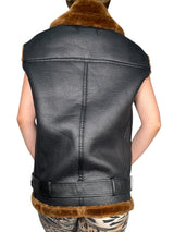 Chaqueta Sin Mangas Negra