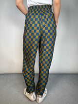 Pantalón Cuadros Viscosa