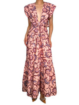 Vestido Rosado Flores