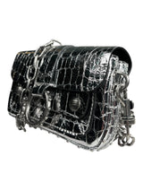 Cartera plateada Kate Moss x Zadig & Voltaire