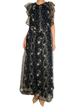 Vestido Fibras Metalizadas