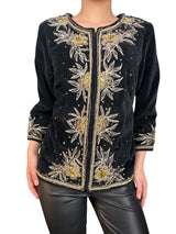 Chaqueta Velvet Bordada
