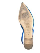 Zapato Initials Destalonado De Rejilla