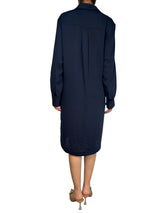 Vestido Cruzado Azul