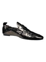 Mocasines Plata Textura