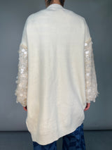 Sweater Santino lentejuelas en mangas