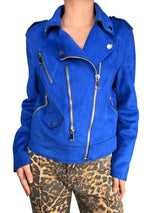 Chaqueta Efecto Gamuza