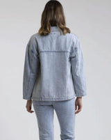 Chaqueta Classic Boyfriend Denim Light Blue
