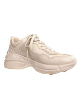 Zapatillas Cuero Beige