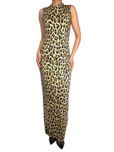 Vestido Viscosa Animal Print