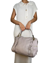 Cartera Cupid Studed Cuero