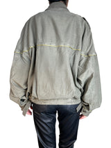 Chaqueta Slouchy Military in Moss