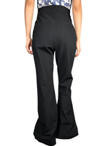 Pantalón Flare de Tela Tejido