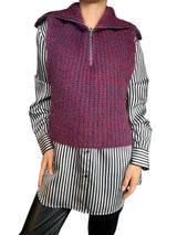 Sweater Tejido Sin Mangas