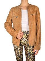 Chaqueta Cuero Gamuza