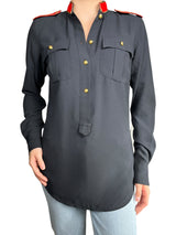 Blusa Botones Dorados