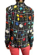 Blusa Botanical Card Seda