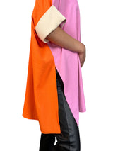 Blusa Bicolor Oversize