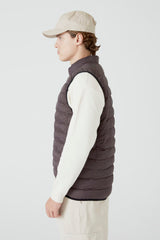 Parka Café Sin Mangas Sin Capucha - Sin Batería