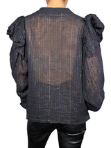 Blusa Fibras Metalizadas