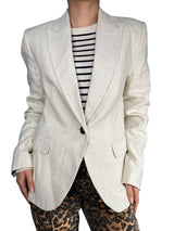 Blazer Lino Beige