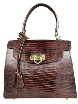 Bandolera Cuero Croco