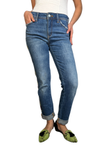 Pantalón Slim Boyfriend Crop