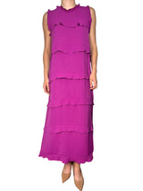 Vestido Morado Vuelos