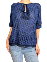 Blusa Bordada Viscosa