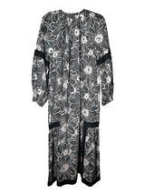 Vestido Ribetes Bordados