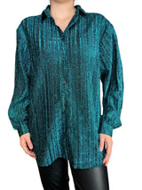 Blusa Fibras Metalizadas