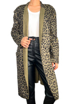 Abrigo Ligero Animal Print