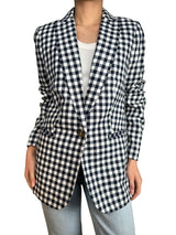 Blazer Vichy Lino