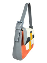 Bolso Color Block Medium Baguette