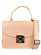 Bandolera Cuero Rosado